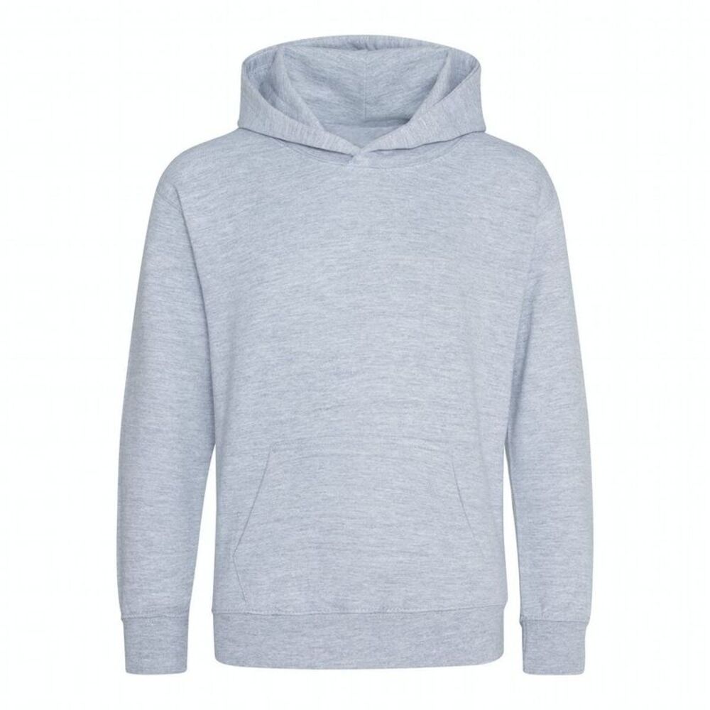 Awdis Childrens/Kids Heather Hoodie / Gray Heather